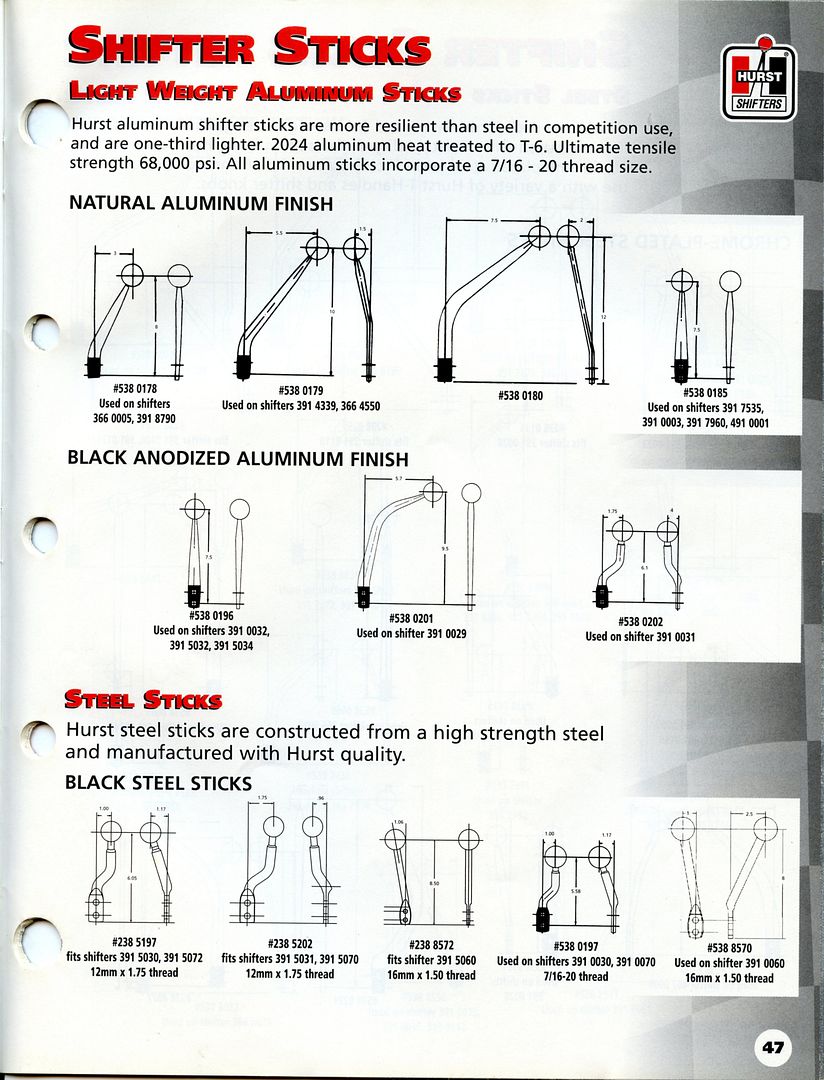 hurst shifter ? Team Camaro Tech